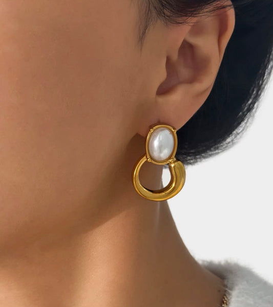 Vintage Pearl Earrings