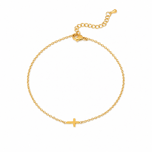 Cross Anklet