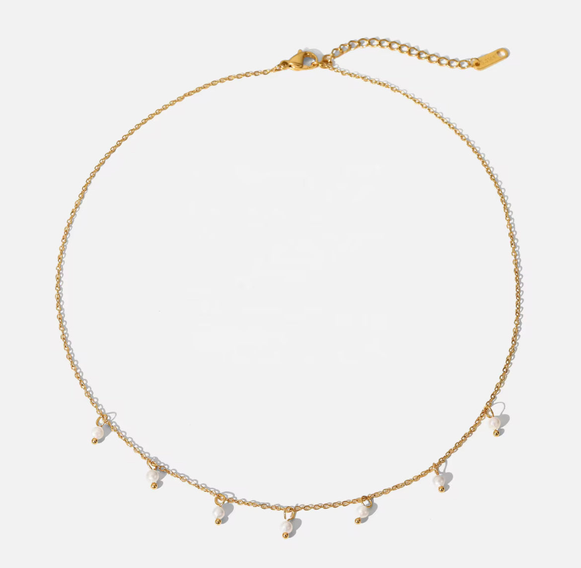 Coral Pearl Necklace