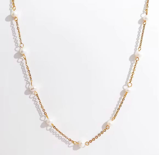 Jasmine Pearl Necklace