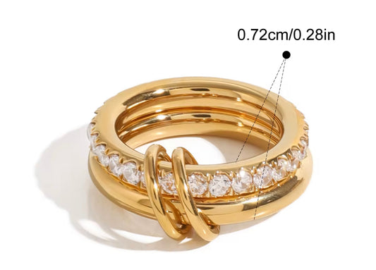 CZ Ring Set