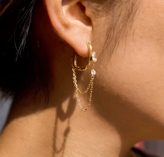 Aria Hoop Earrings