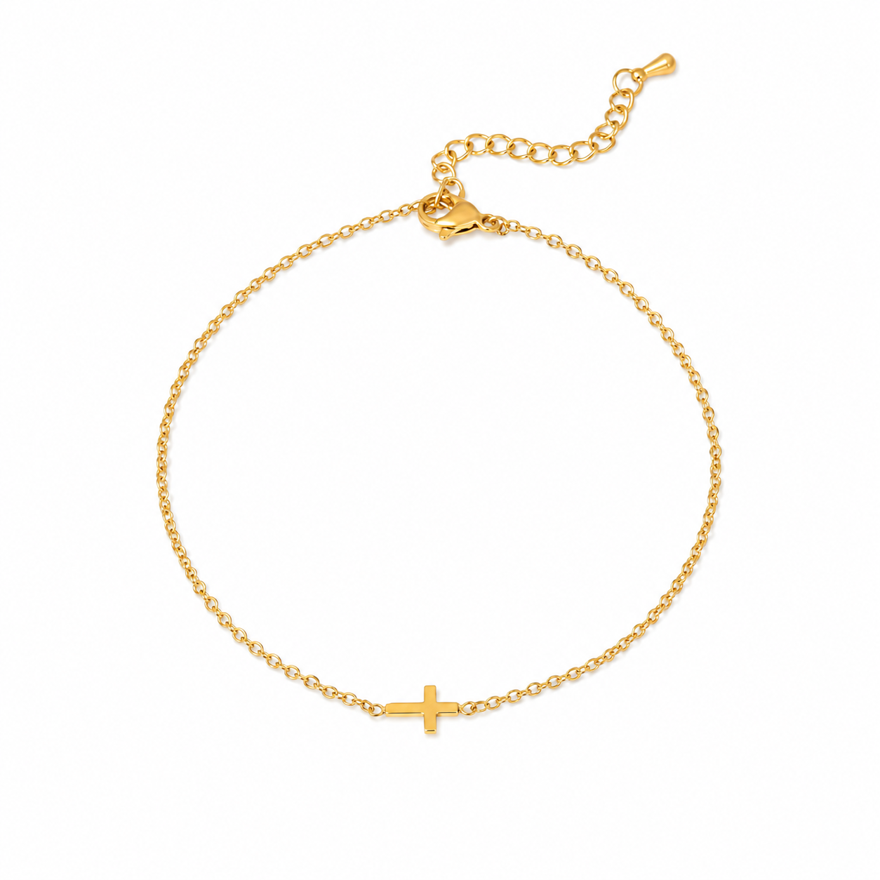 Cross Anklet