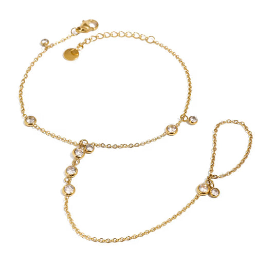 CZ Hand Chain