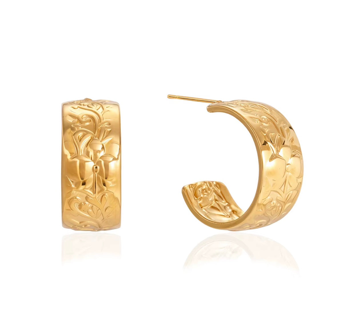 Rodeo Rose Hoops