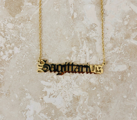 Zodiac Necklace