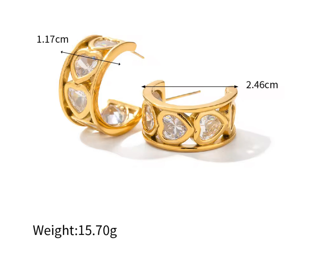 Ariel Chunky Hoops