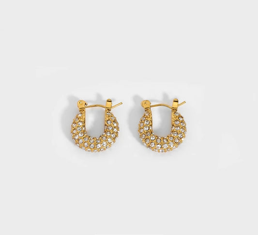 Crystal Hoops