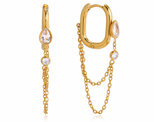 Aria Hoop Earrings