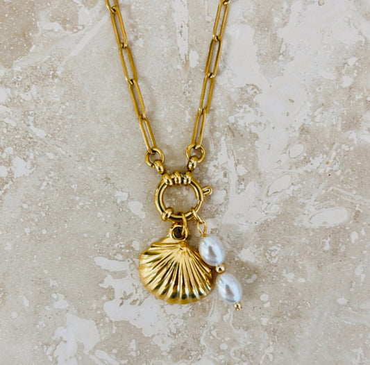 Indigo Charm Necklace