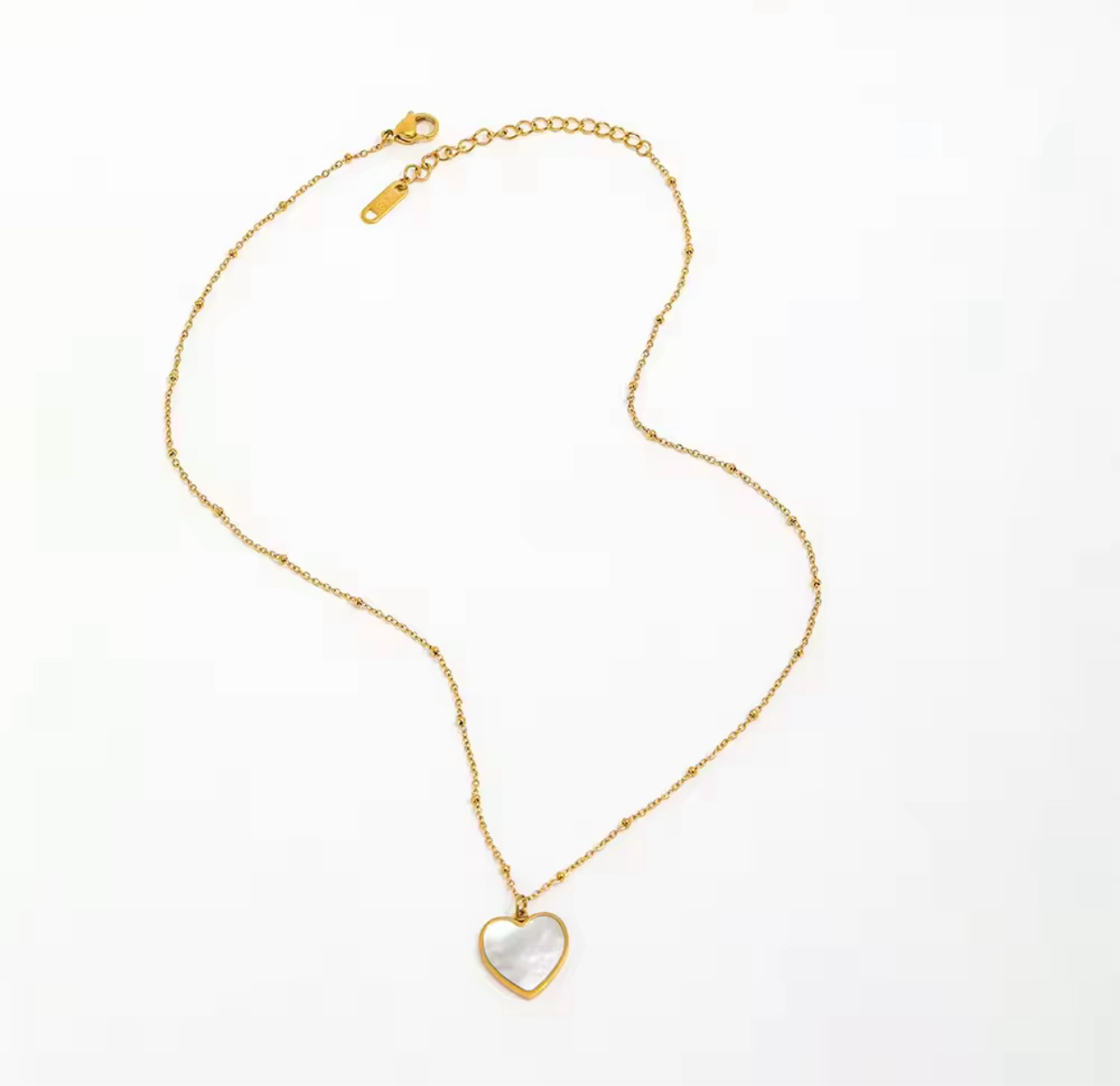 Pearl Heart Necklace