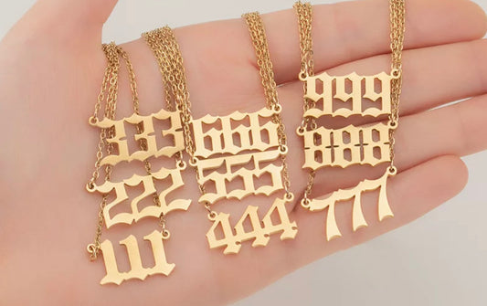 Angel Numbers Necklace