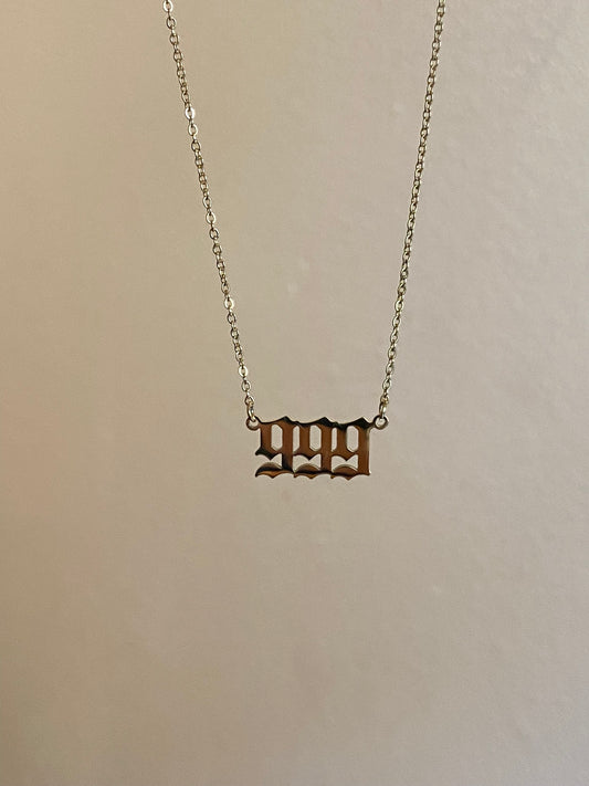 Angel Numbers Necklace